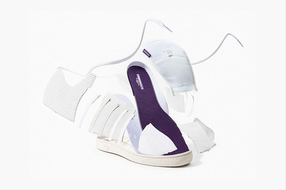Commonwealth x K-SWISS exploded view