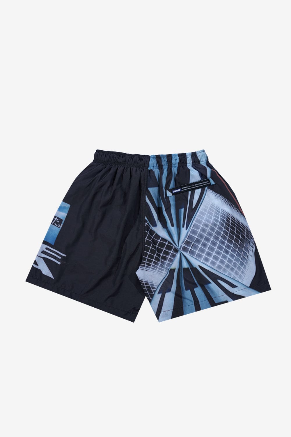 K-2 Printed Nylon Shorts