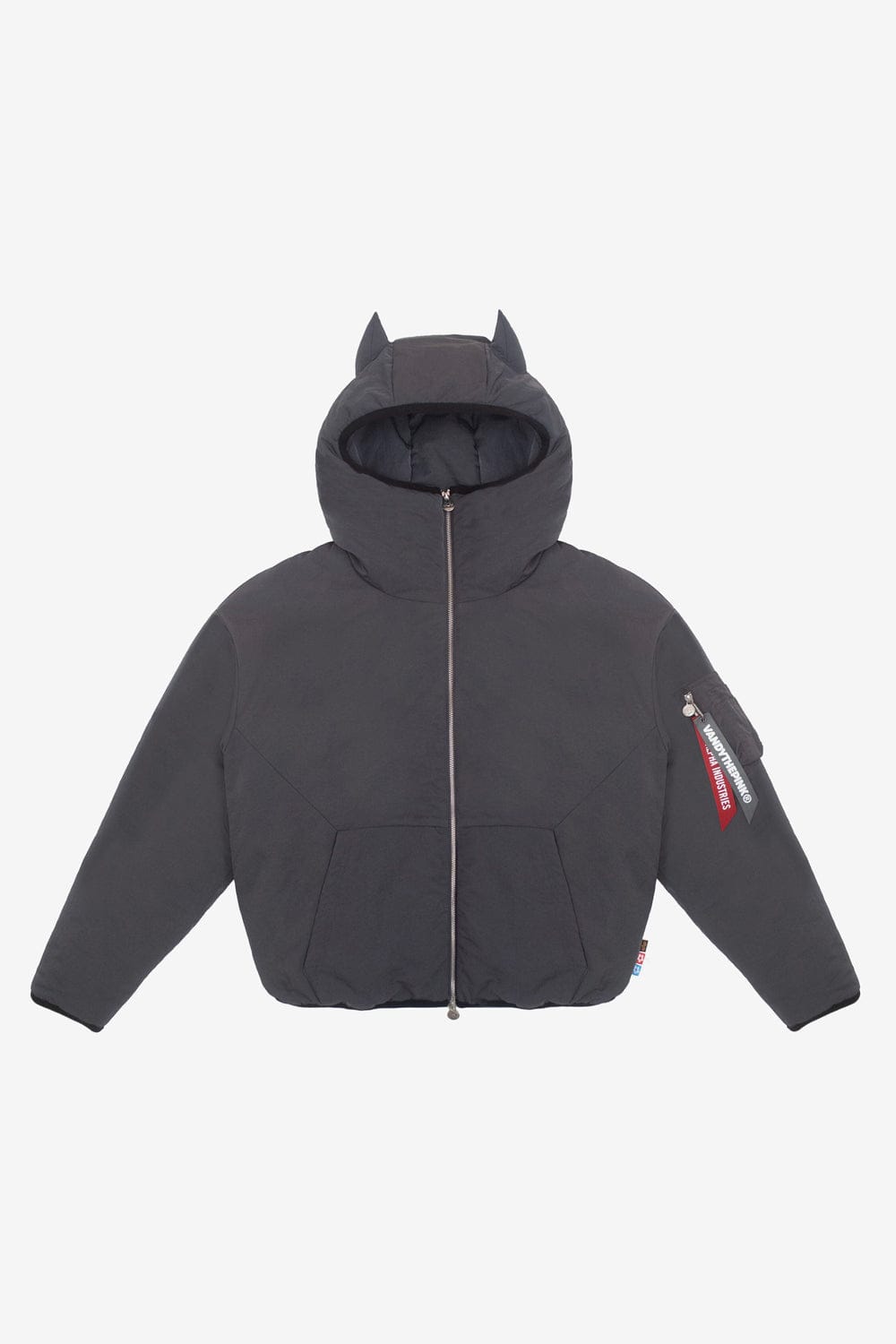 Alpha Industries Vandy The Pink Animal Jacket (Grey)