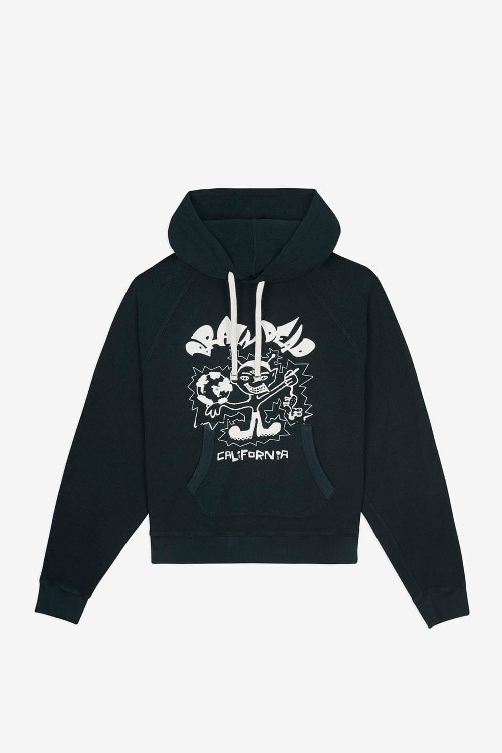 Brain Dead Global Shock Hoodie (Forest Green)