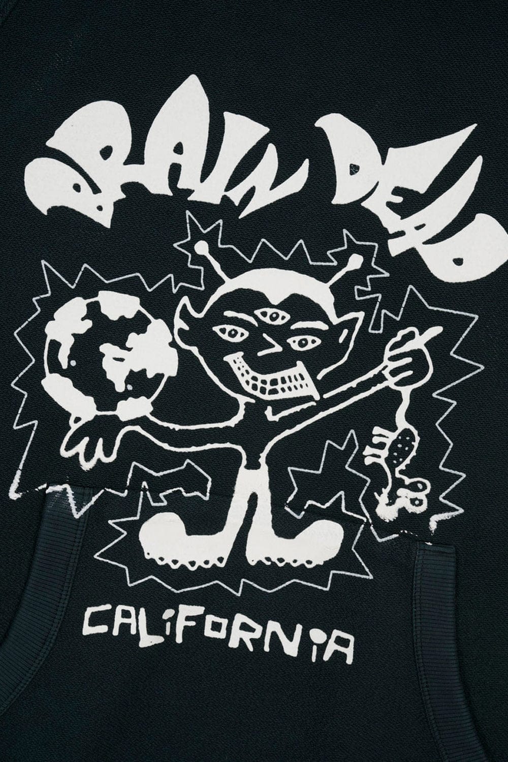 Brain Dead Global Shock Hoodie (Forest Green)