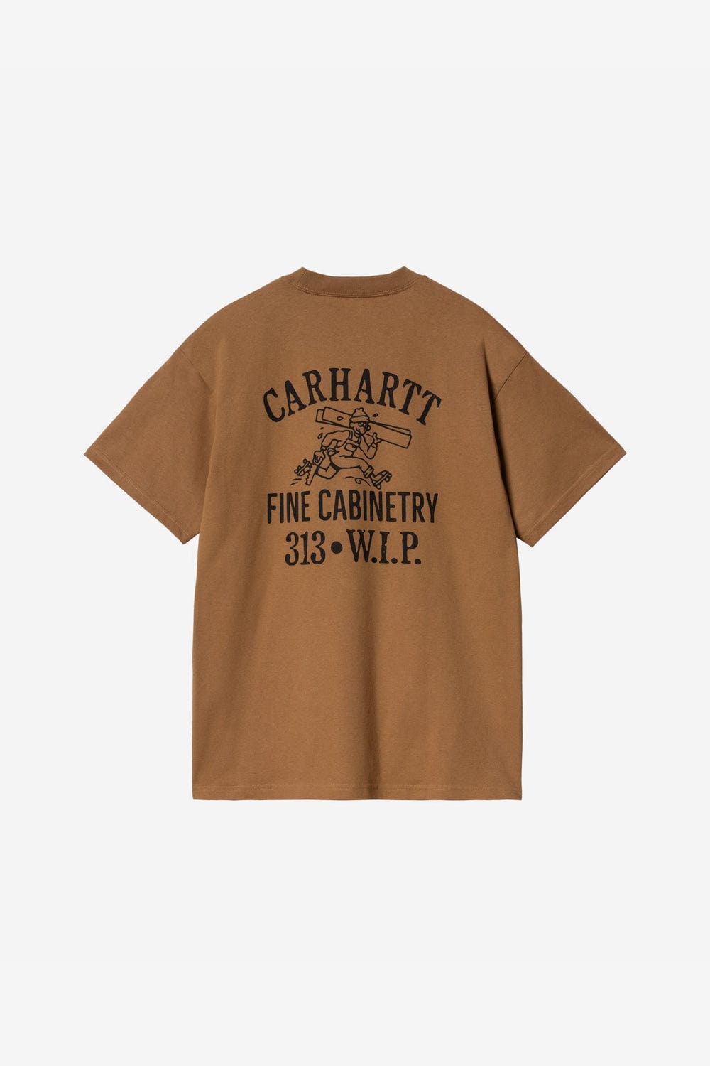 Carhartt WIP Cabinetry T-Shirt (Hamilton Brown/Black)