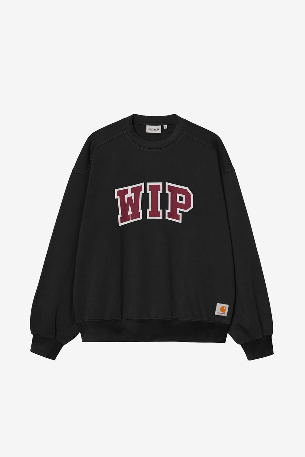 Carhartt WIP WIP III Sweat (Black Heavy Stone Wash)
