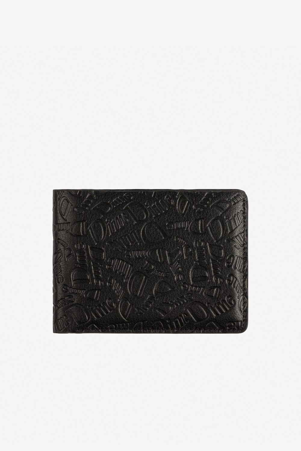 Dime Haha Leather Wallet (Black)