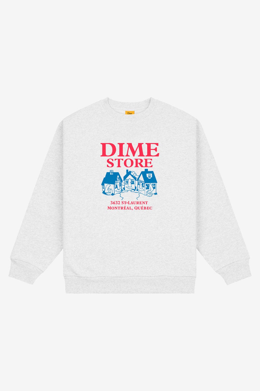 Dime Skateshop Crewneck (Ash)