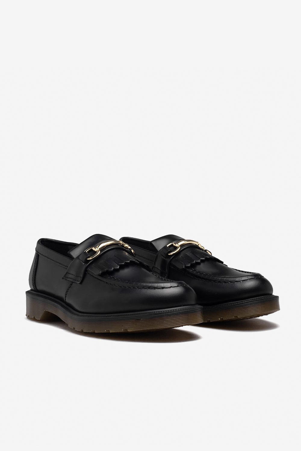 Dr. Martens Adrian Snaffle Loafer (Black Polished Smooth)