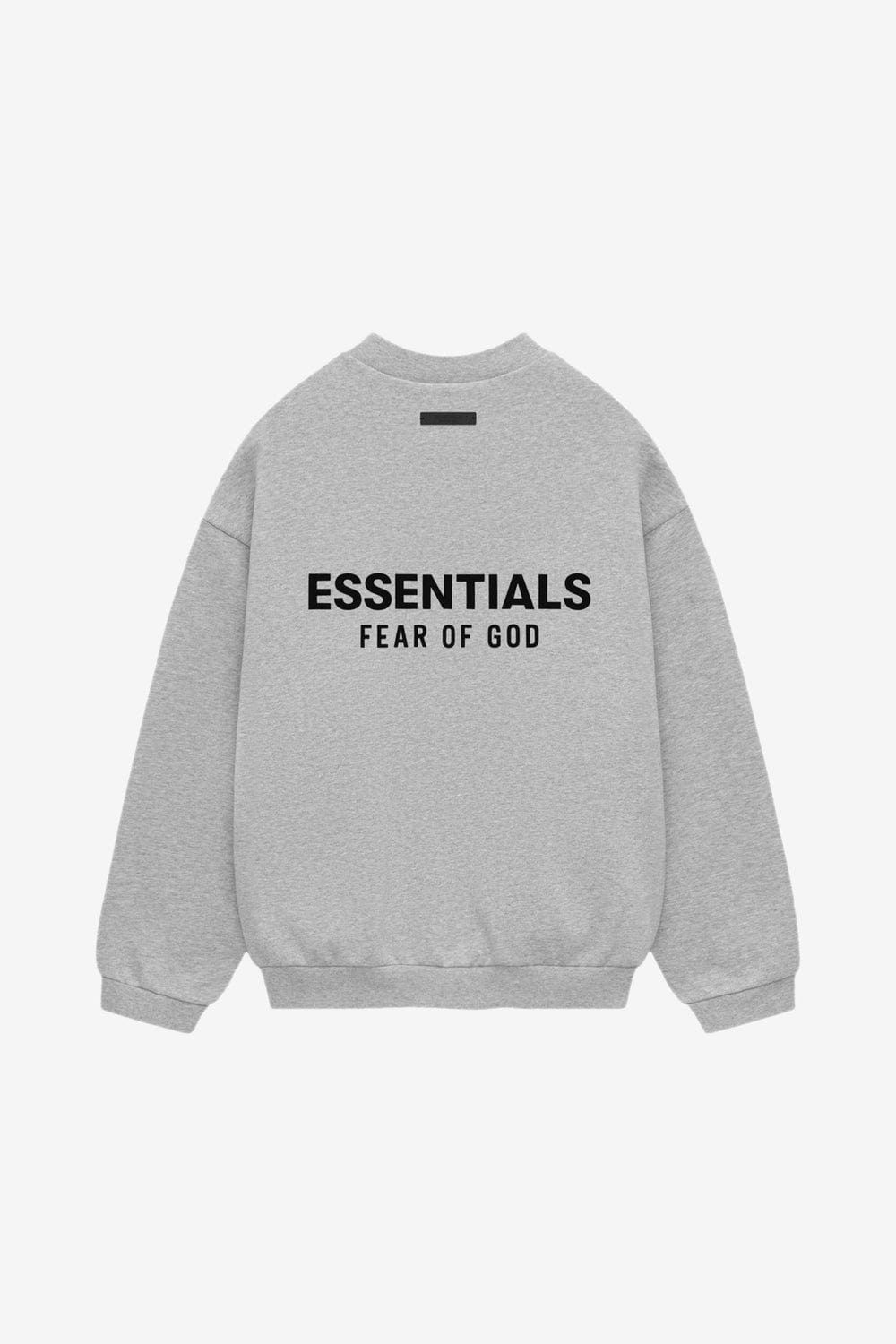 Fear Of God ESSENTIALS Core Fleece Crewneck (Light Heather Gray)
