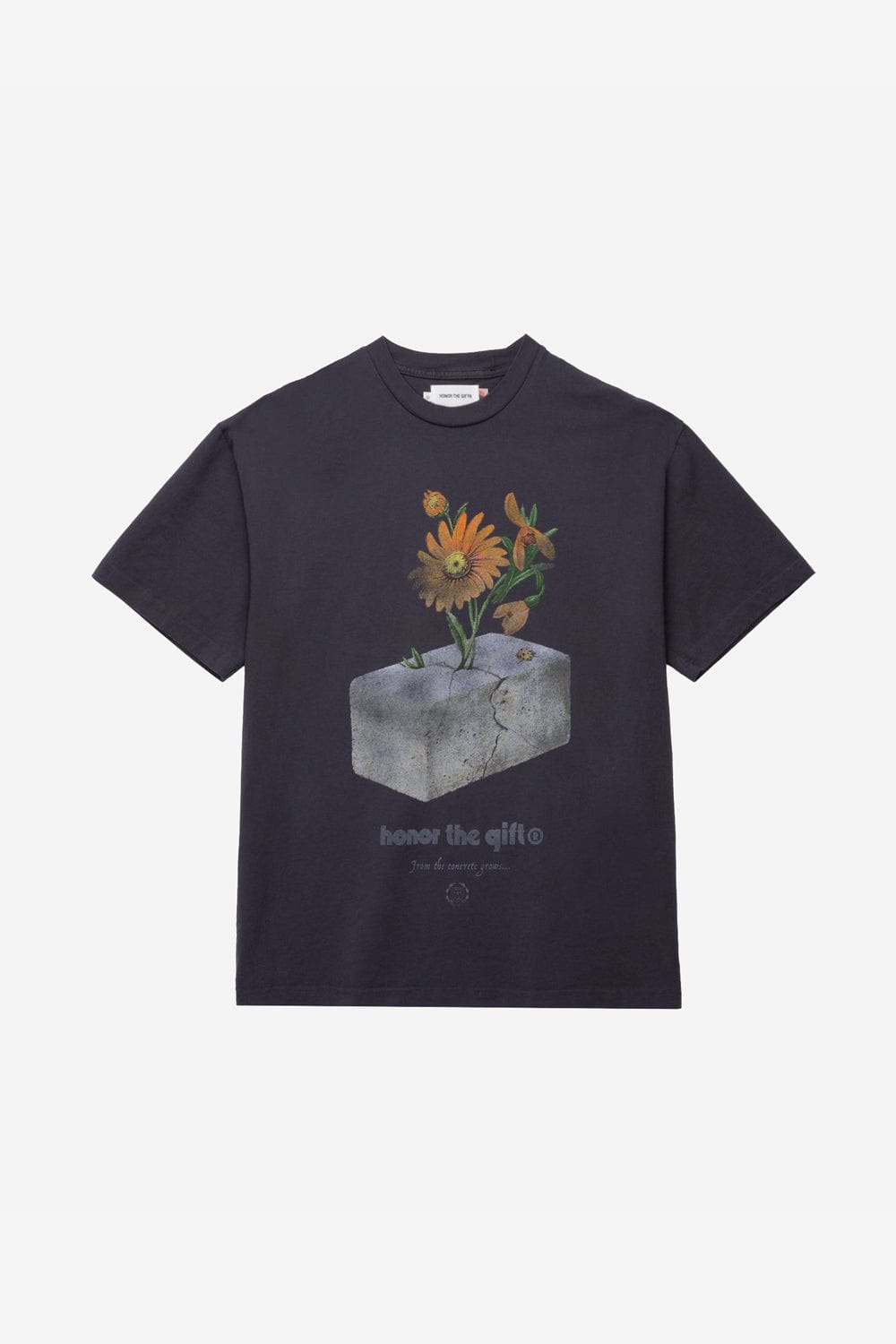 Honor The Gift Concrete 2.0 SS Tee (Charcoal)