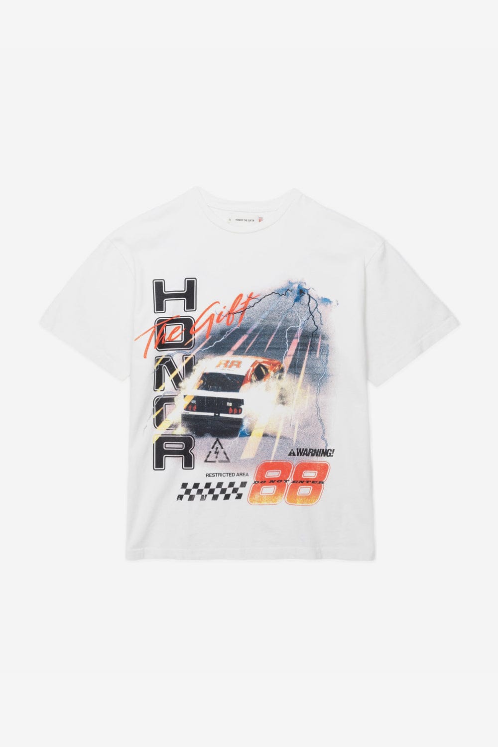 Honor The Gift Grand Prix 2.0 SS Tee (White)