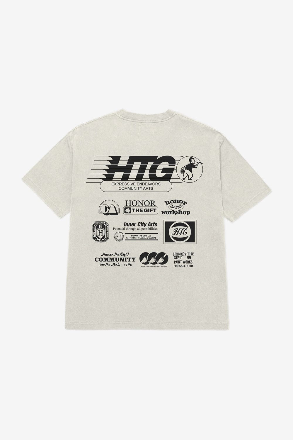 Honor The Gift Paint Works Tee (Bone)