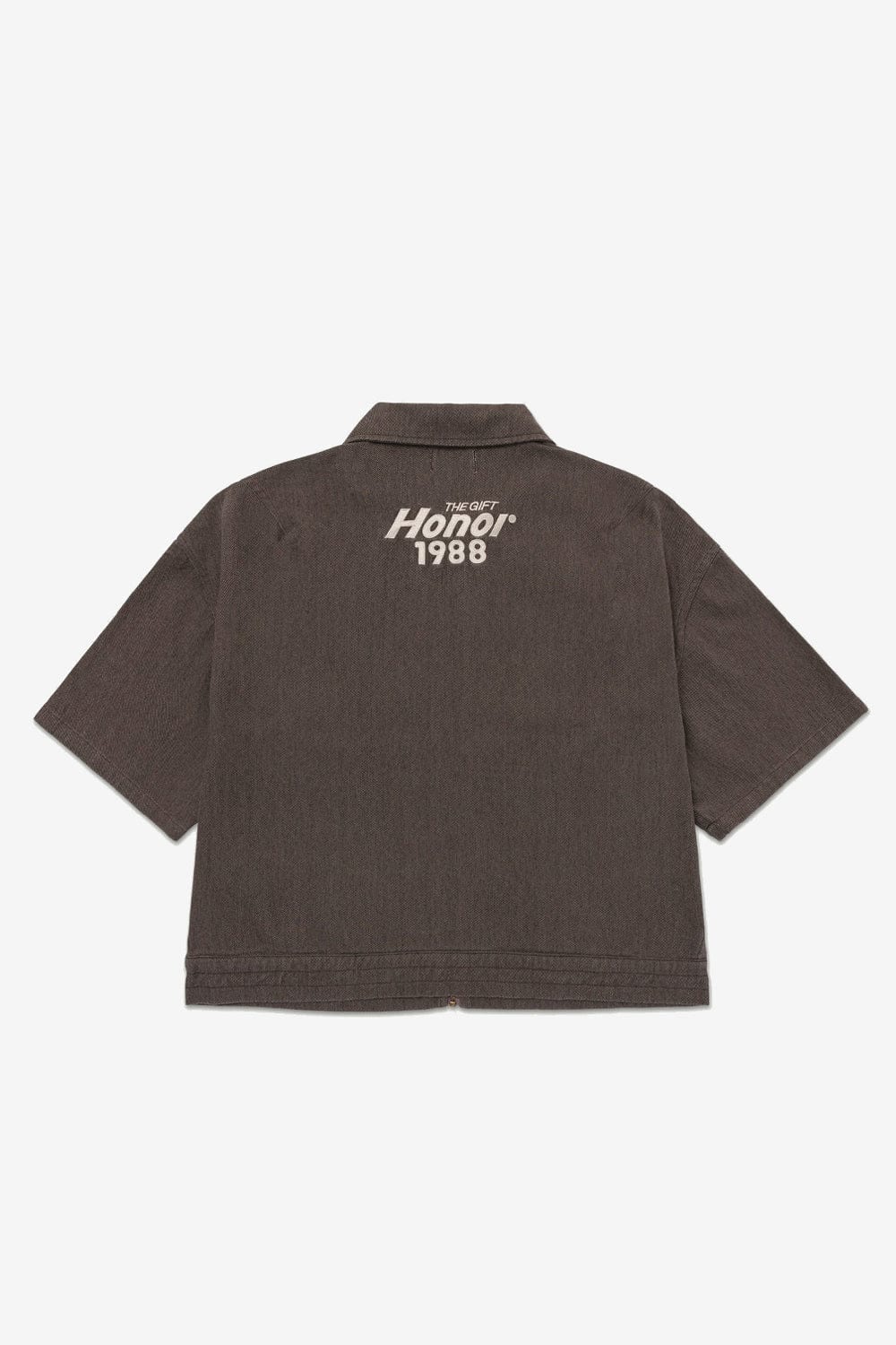 Honor The Gift Twill Full Zip Shirt (Black)
