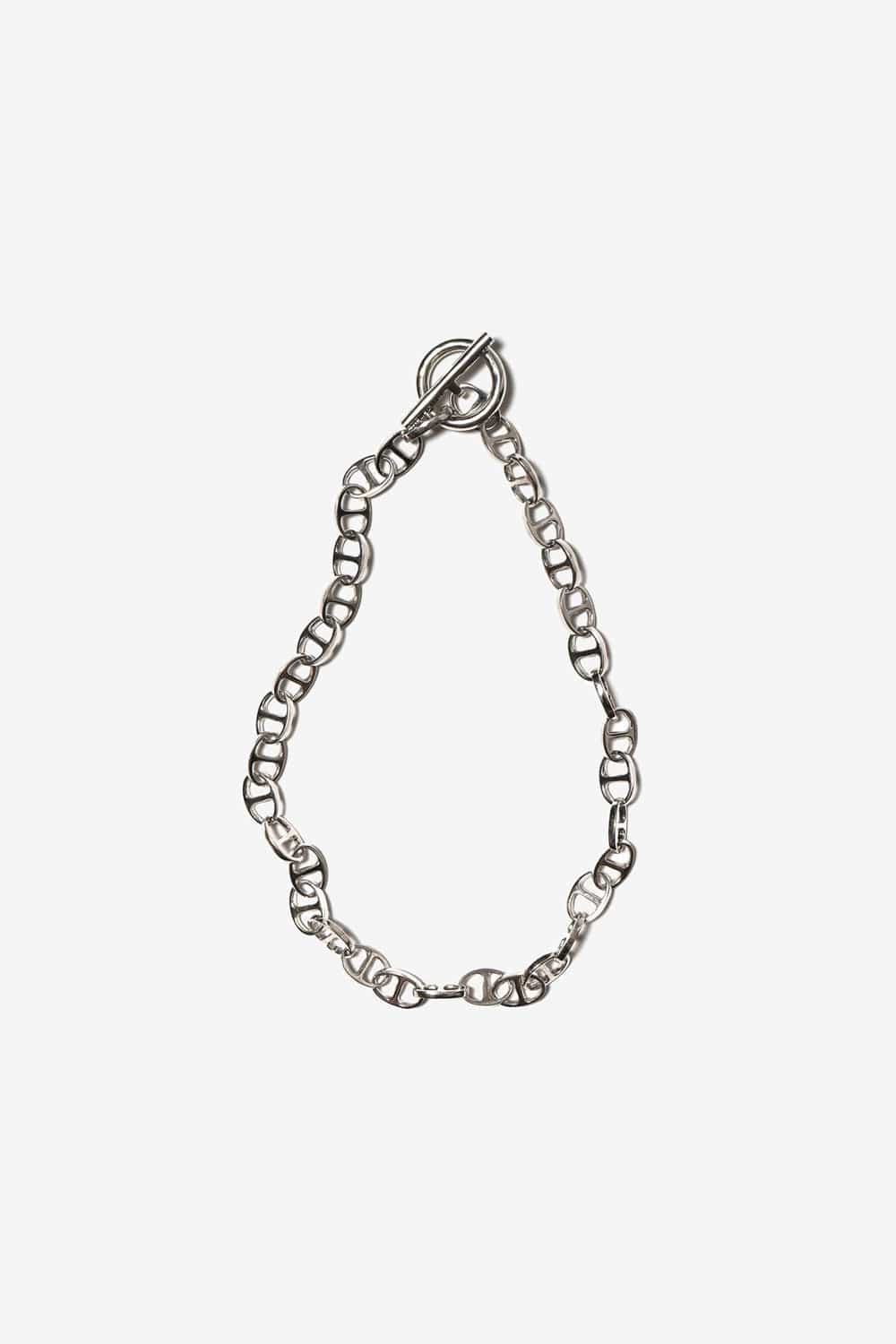 Maple Chain Link Necklace 10mm (Silver)