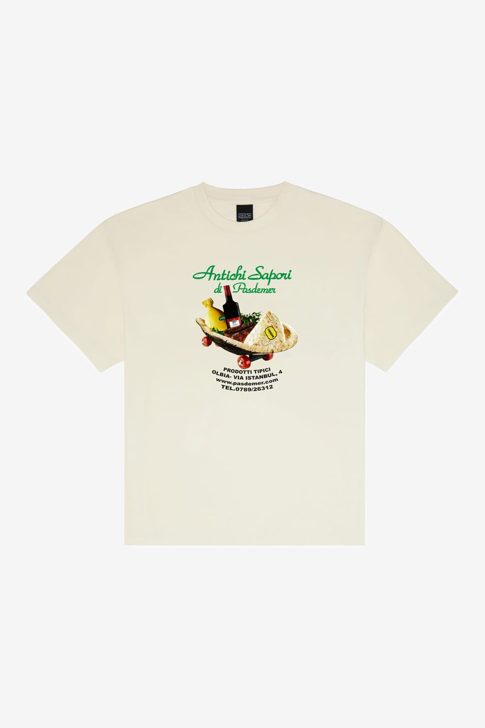 Pas de Mer Prodotti Tipici T-Shirt (Cream)
