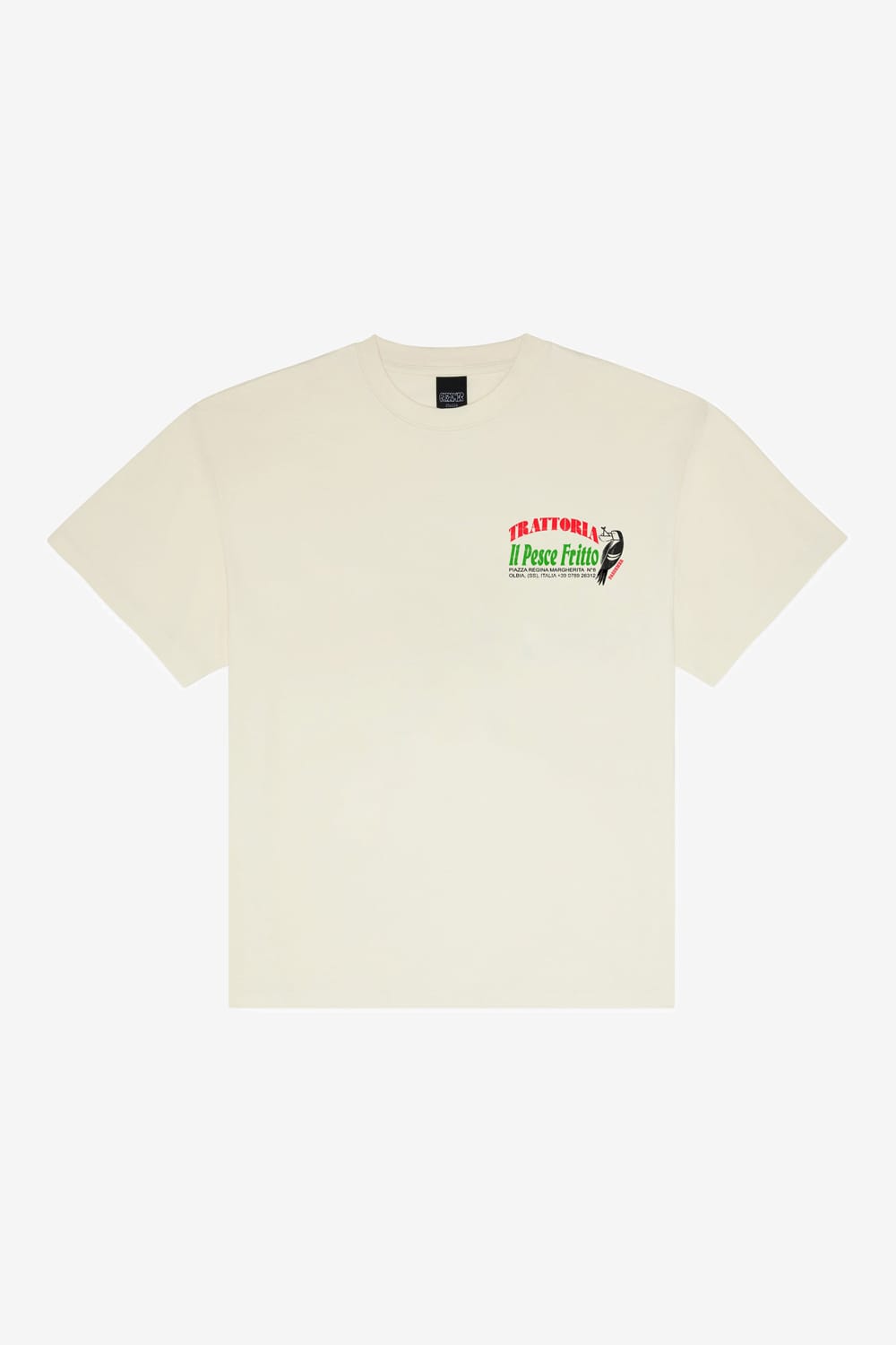 Pas de Mer Trattoria T-Shirt (Cream)