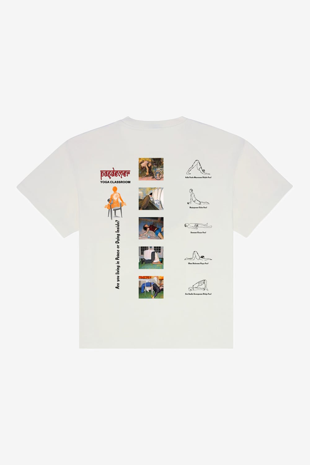 Pas de Mer Yoga T-Shirt (White)