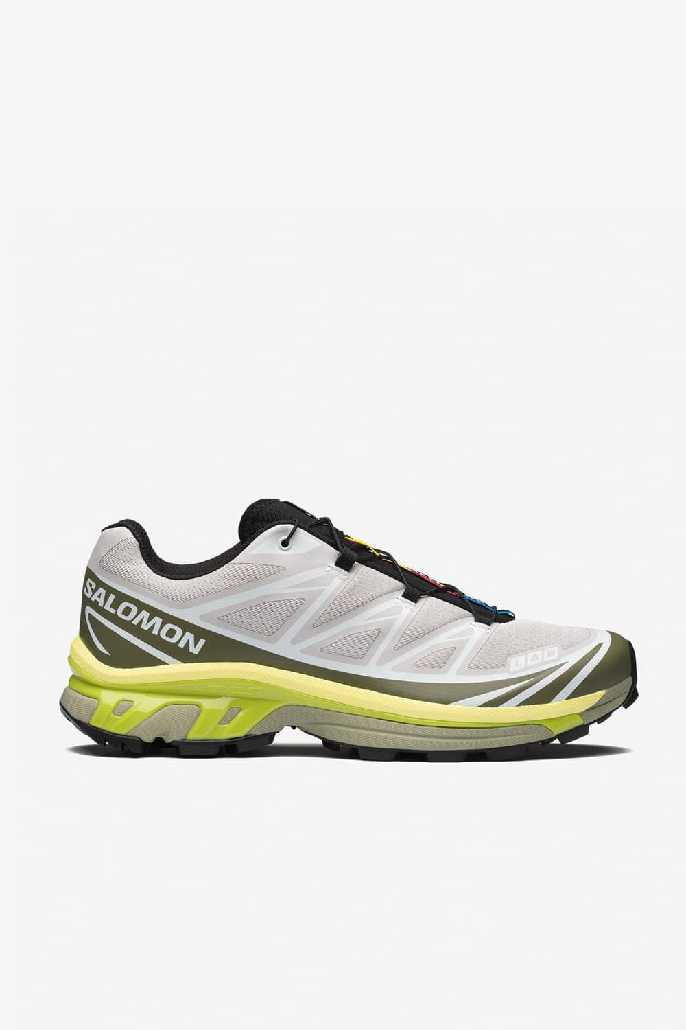 Salomon XT-6 (Lunar Rock/Deep Lichen Green/Bright Chartreuse)