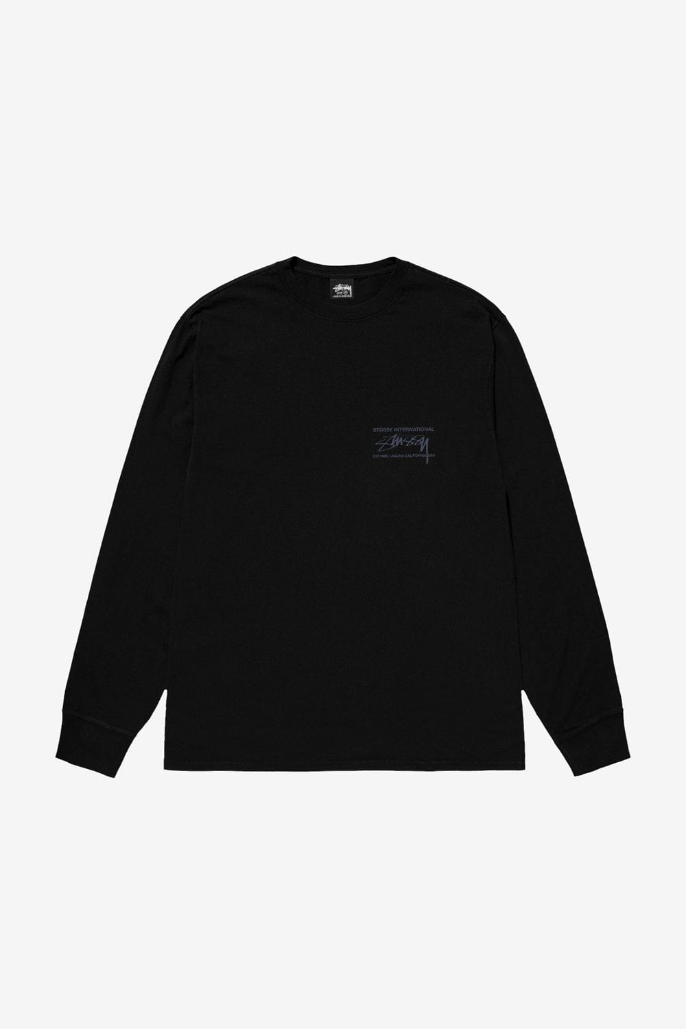 Stussy Smooth International LS Tee (Black)