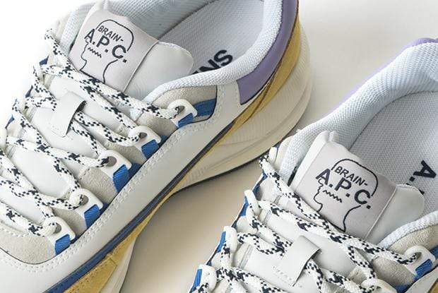 A.P.C. Jay Brain Dead Sneakers (Yellow)