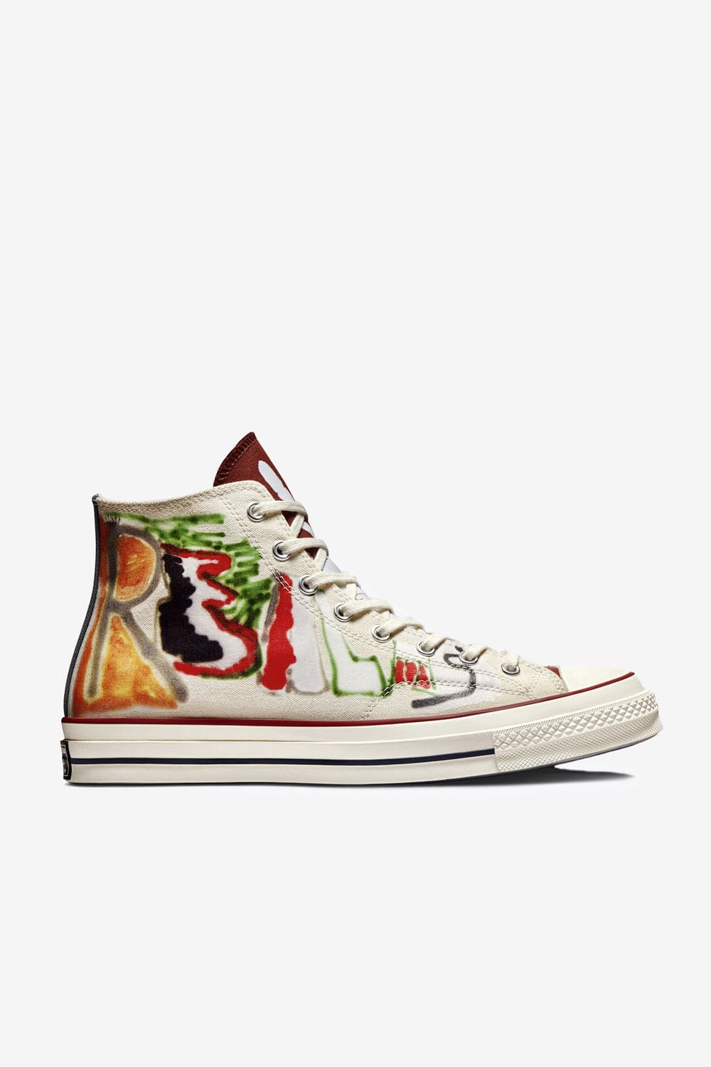 Converse Chuck 70 Hi Come Tees (White/Multi/Egret)