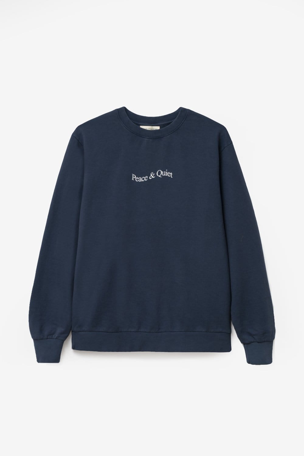 Museum of Peace & Quiet Wordmark Crewneck (Navy)