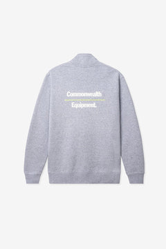 Commonwealth Equipment Half Zip Sweater (Heather Grey)