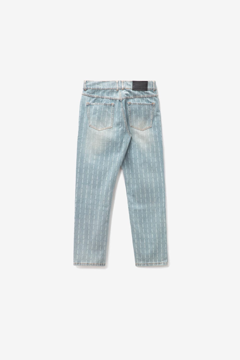 PLEASURES Impact Pinstripe Denim (Blue) - Commonwealth