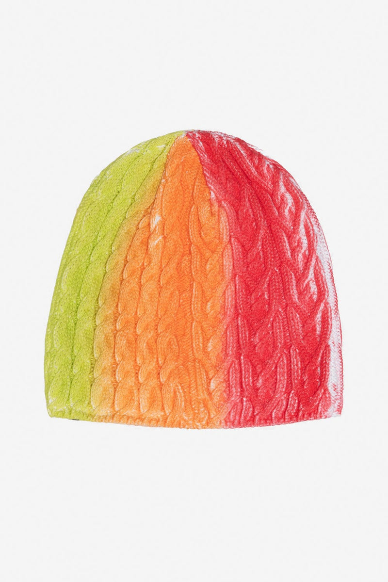 Stussy Skullcap Spray Knit (Orange Multi)