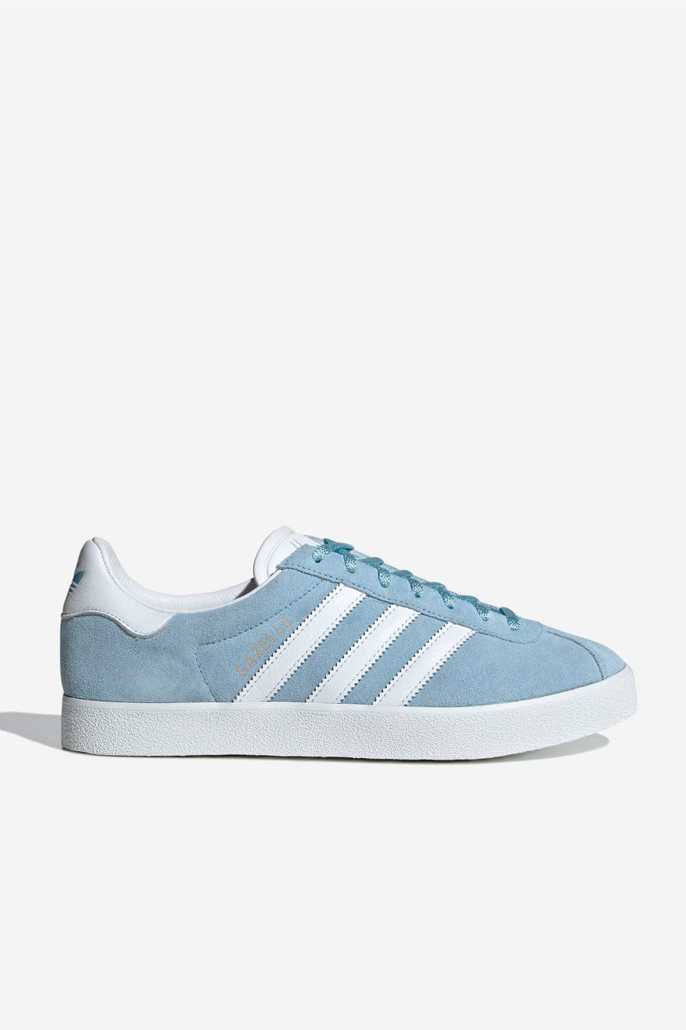 Adidas gazelle trainers grey cloud white gold metallic Clearance