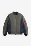 Alpha Industries Insulated MA-1 Flight Jacket (Field Gray)