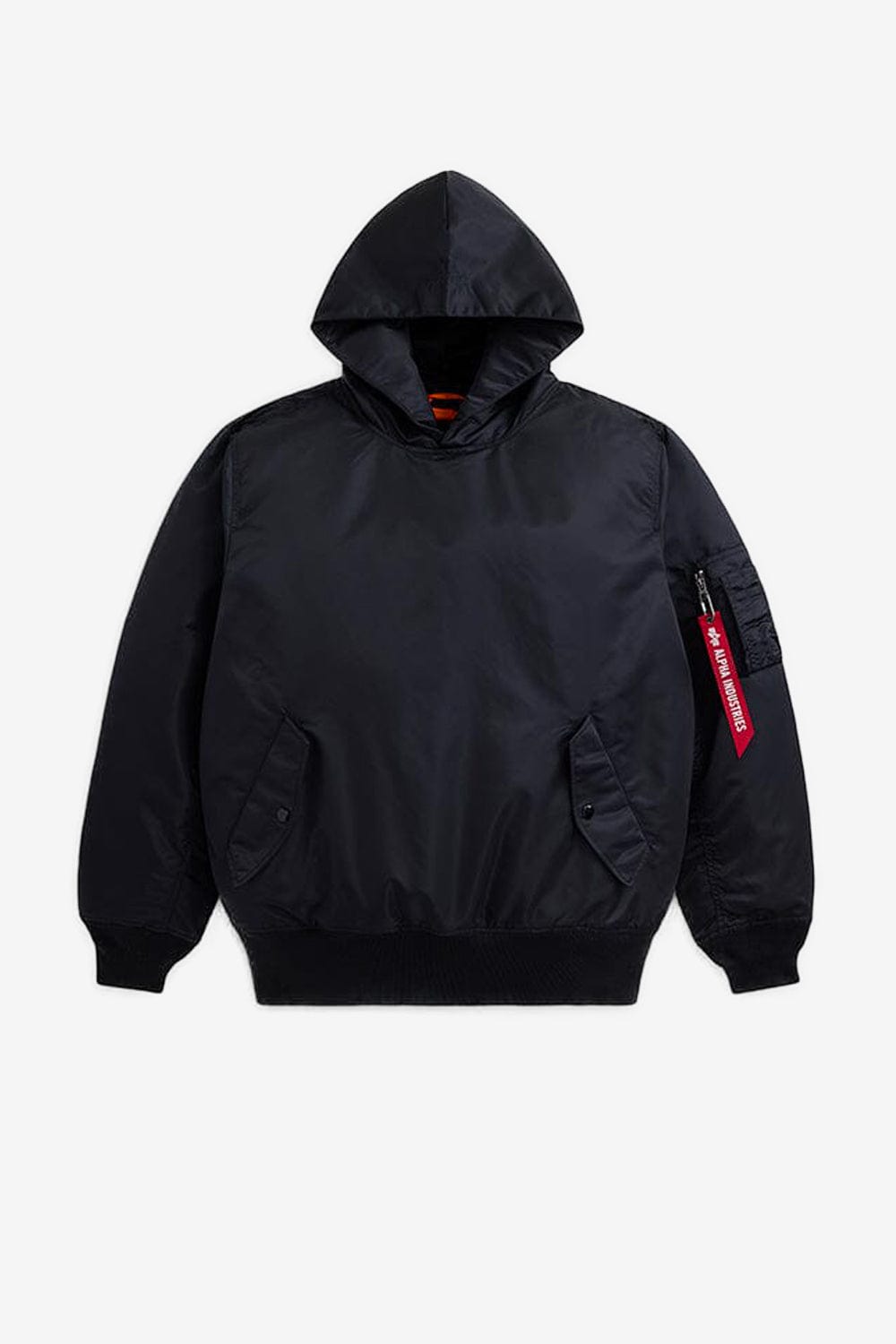 Alpha Industries Pull-Over Hooded MA-1 (Black)