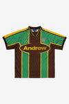 Andrew Campeones Futbol Jersey (Green/Brown)