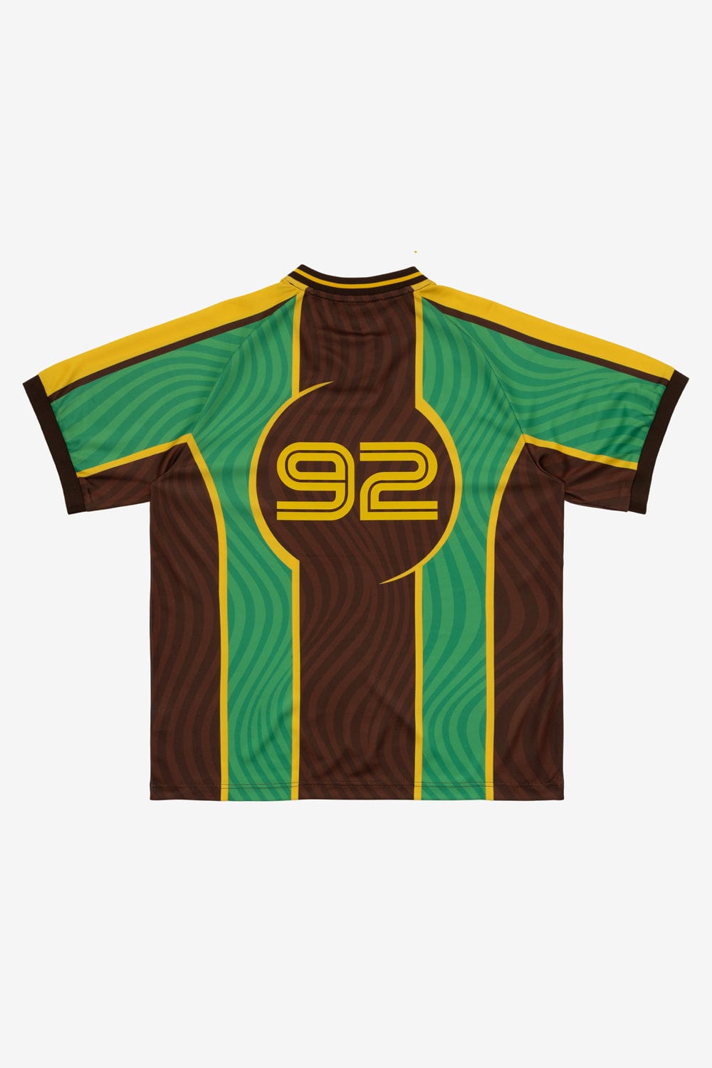 Andrew Campeones Futbol Jersey (Green/Brown)