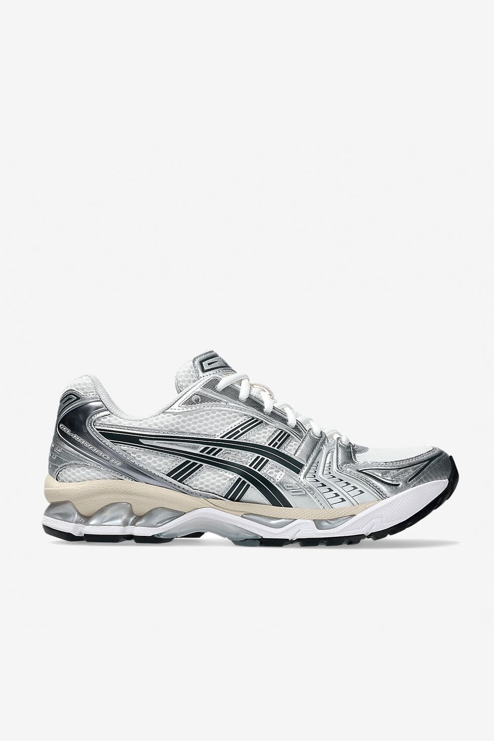 靴 ASICS GEL-KAYANO 14 WHITE GRAPHITE GREY GEL-KAYANO 14 | Unisex | White/Graphite Grey | Sportstyle