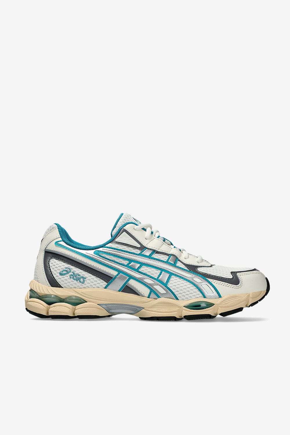 ASICS GEL-NYC 2055 (Cream/Blue Teal) - Commonwealth