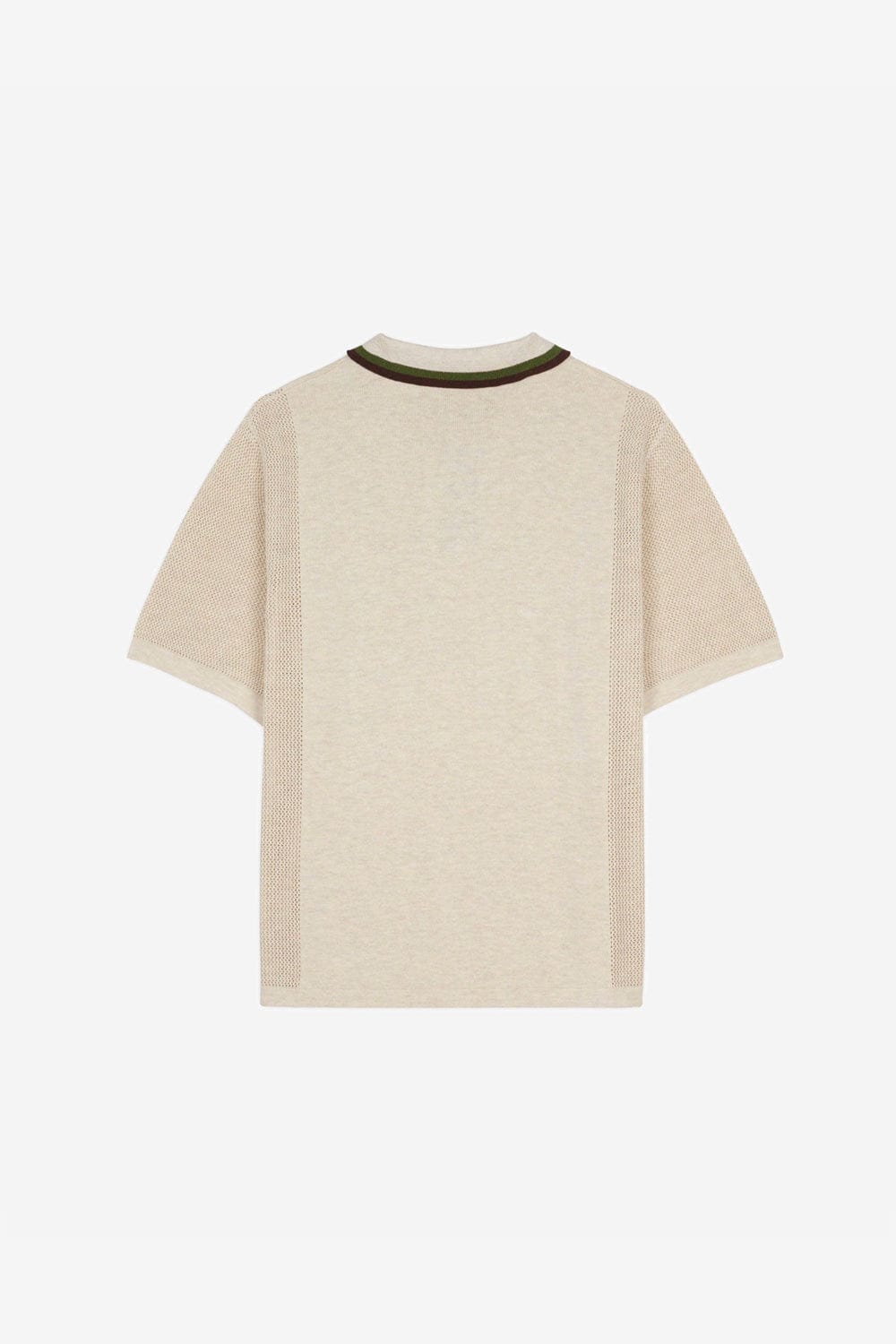 Brain Dead Logo Head Pointelle Polo (Natural)