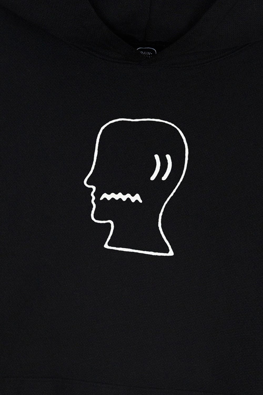 Brain Dead Logohead Hoodie (Black)