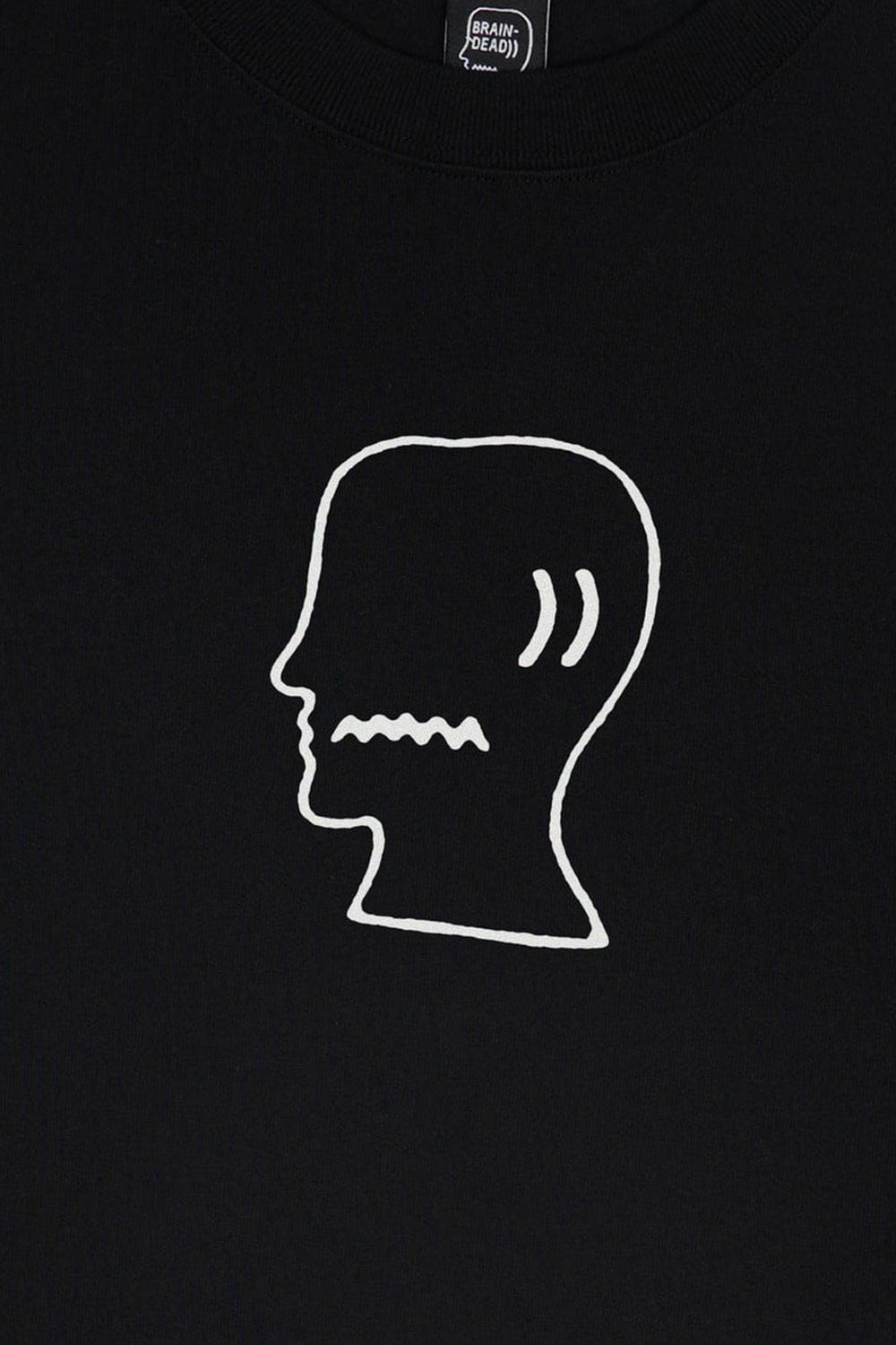 Brain Dead Logohead T-Shirt (Black)
