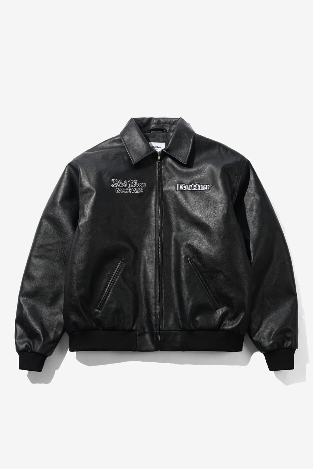 Butter Goods Isaac Hayes Bomber Jacket (Black)