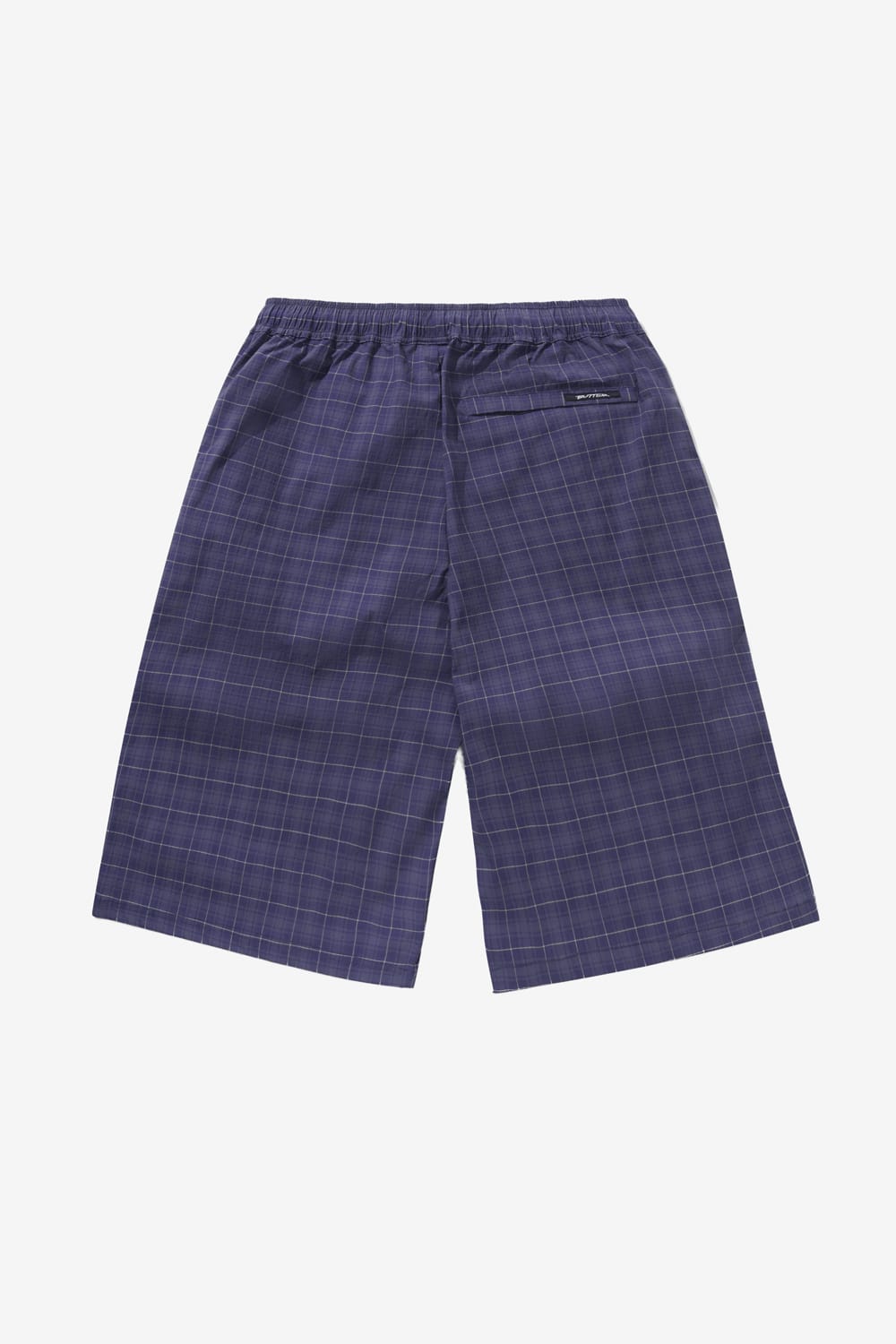Butter Goods Main Shorts (Navy Plaid)