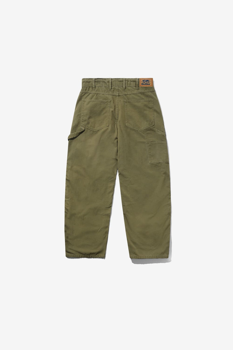 Butter Goods Ripstop Carpenter Pants (Army)