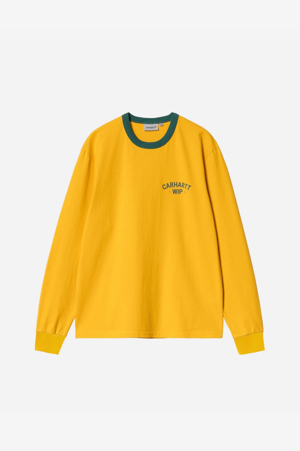 Carhartt WIP 89 Ringer L/S T-Shirt (Quince/Rainforest)