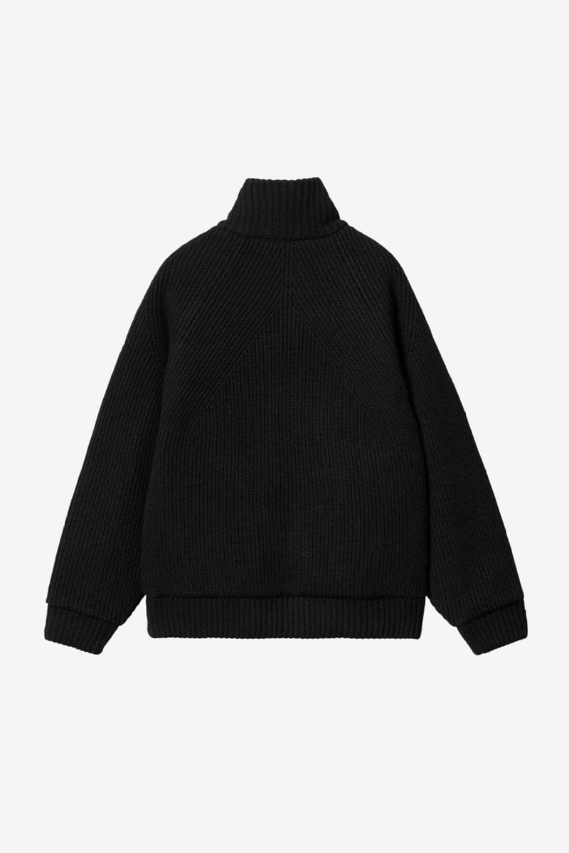 Carhartt WIP Banley Sweater Jacket (Black)