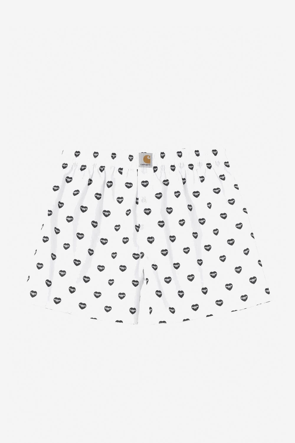 Carhartt WIP Cotton Boxer (Heart Print/White/Black)