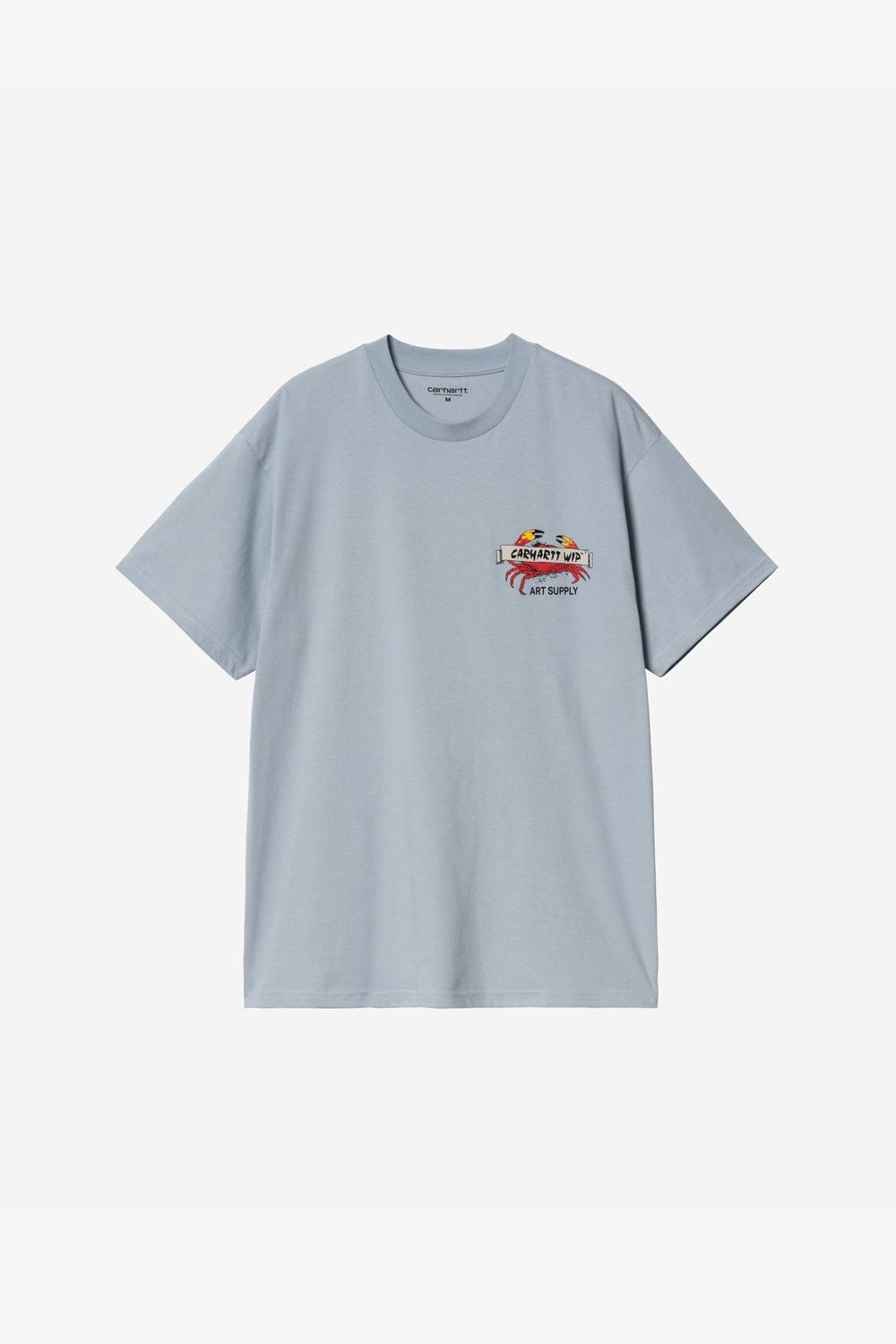 Carhartt WIP Crab Paint T-Shirt (Frosted Blue)