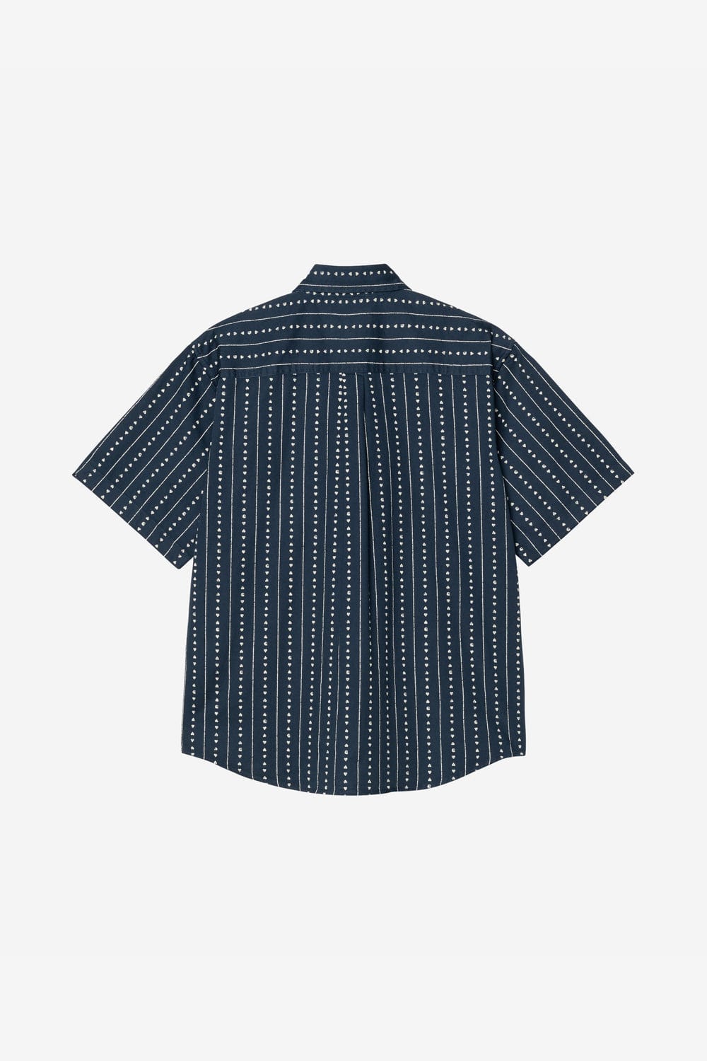 Carhartt WIP Drewe Shirt (Heart C Pinstripe Ink/Natural)