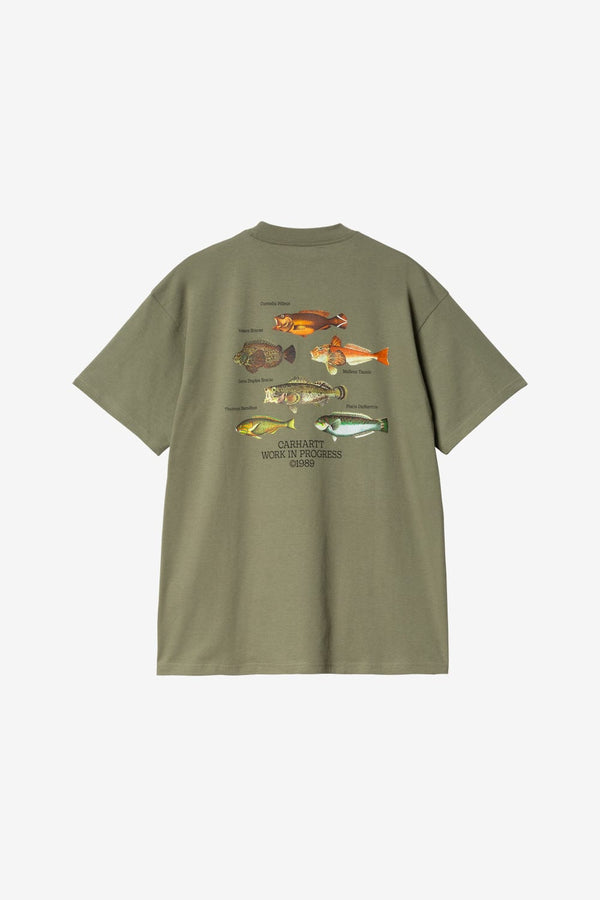 【関税込み】Carhartt Work In Progress グリーン Stamp Tシャツ Carhartt WIP Stamp Unisex T-Shirt Green I033670-2B106