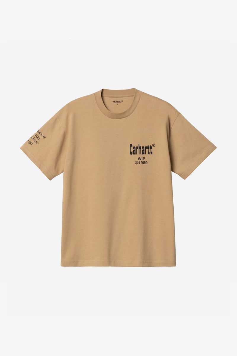 Carhartt WIP Reverse Hammer Long Sleeve T-Shirt | Dusty Hamilton Brown