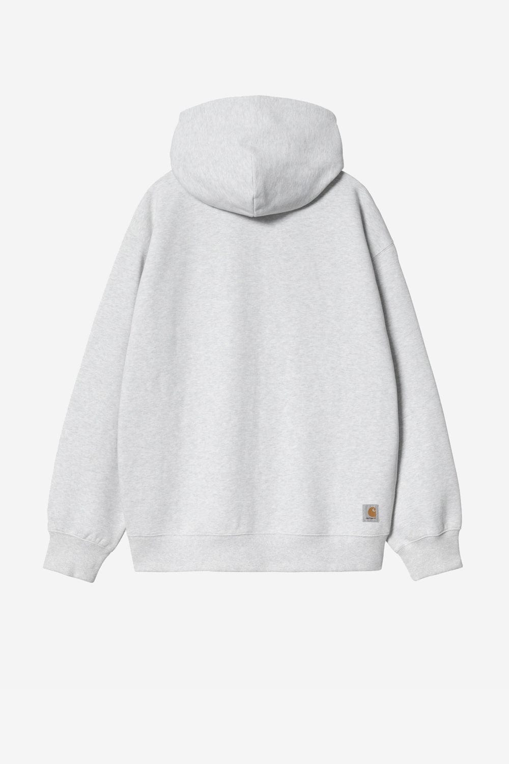 Carhartt WIP Hooded WIP Sweat Jacket (Ash Heather Stone Washed)