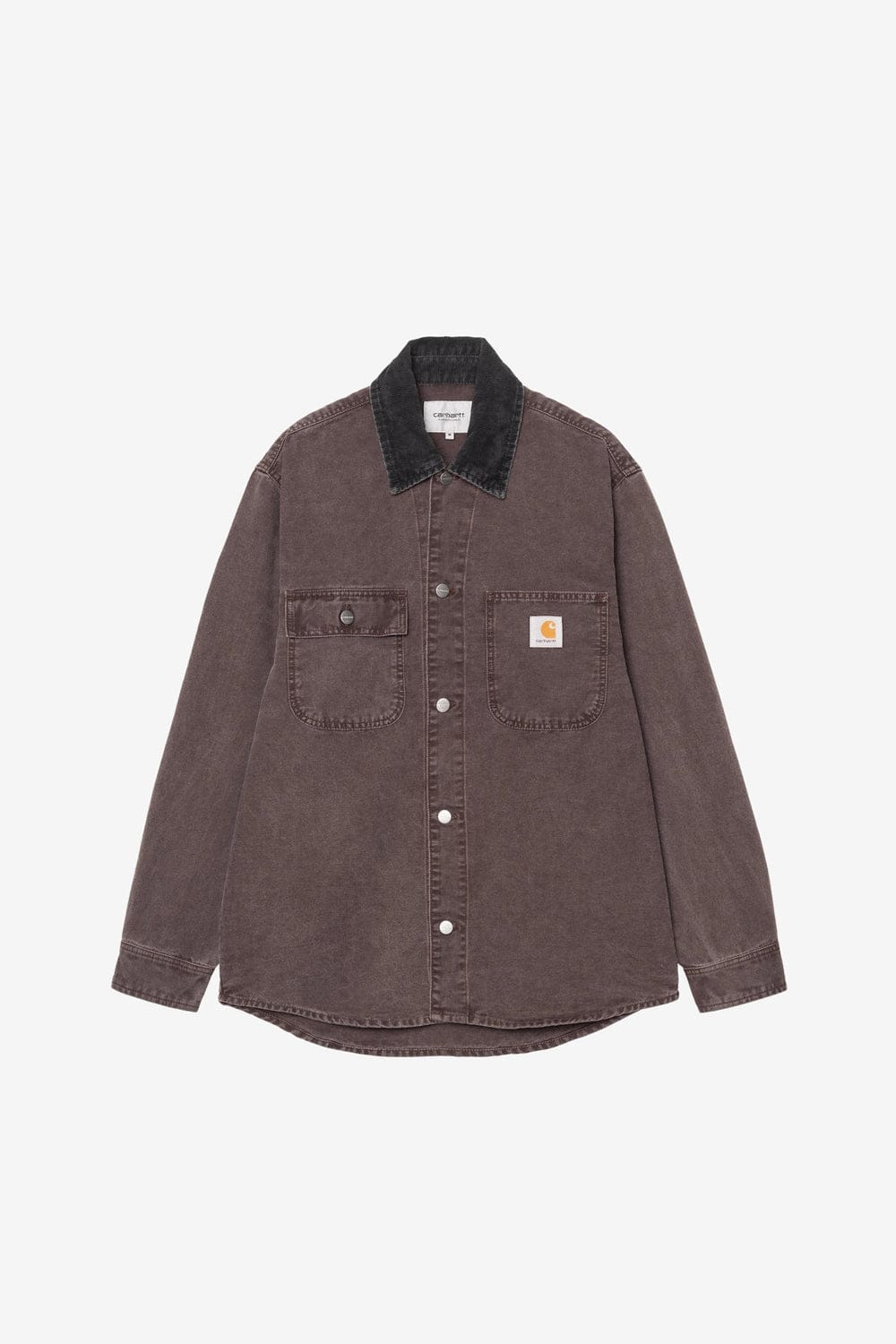 Carhartt WIP Mitch Shirt Jacket (Palisander/Black Dusky Canvas)