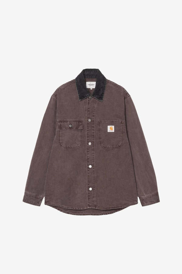 Carhartt WIP Mitch Shirt Jacket (Palisander/Black Dusky Canvas ...